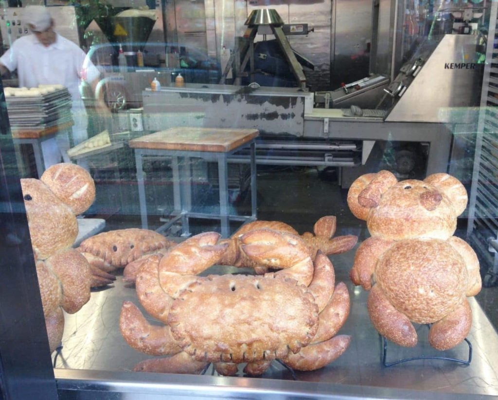 Boudin Bread Sculptures