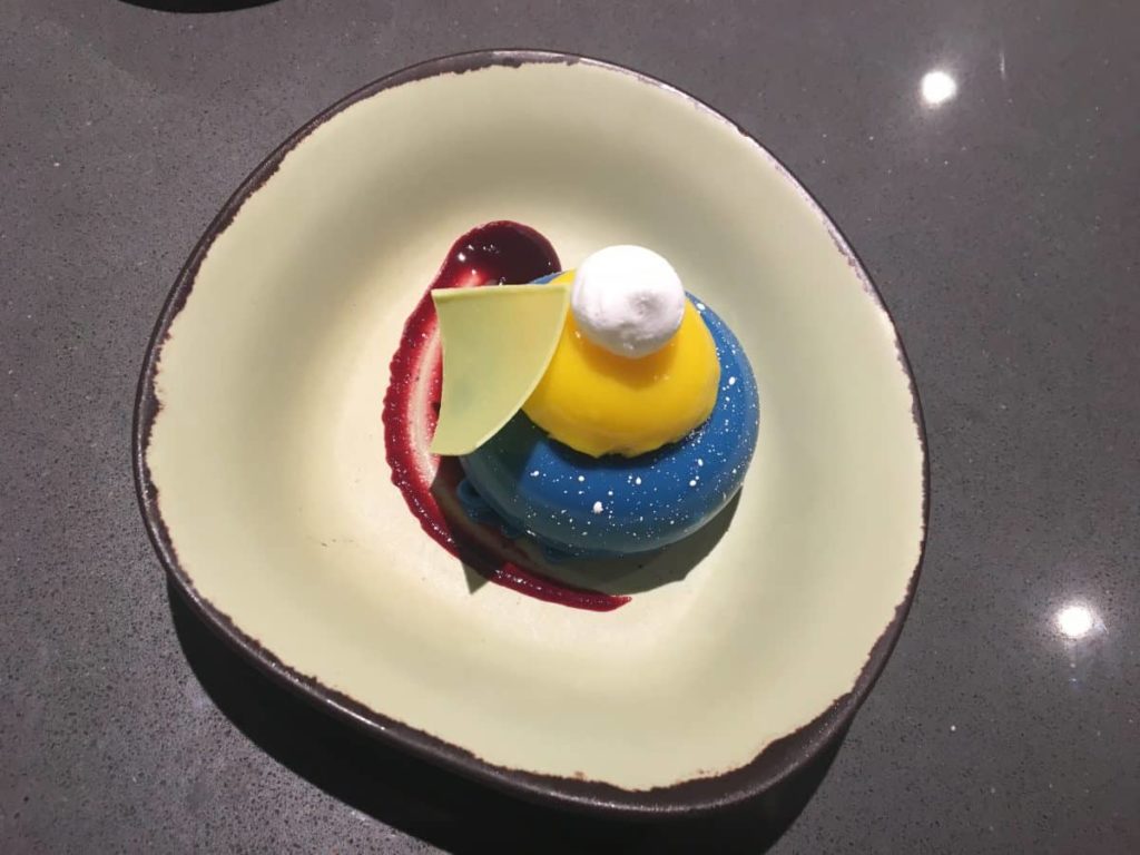 Satu'li Canteen Blueberry Cream Cheese Mousse