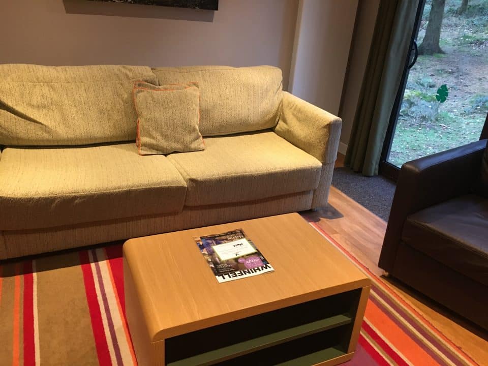 Center Parcs Woodland Lodge Sitting Area