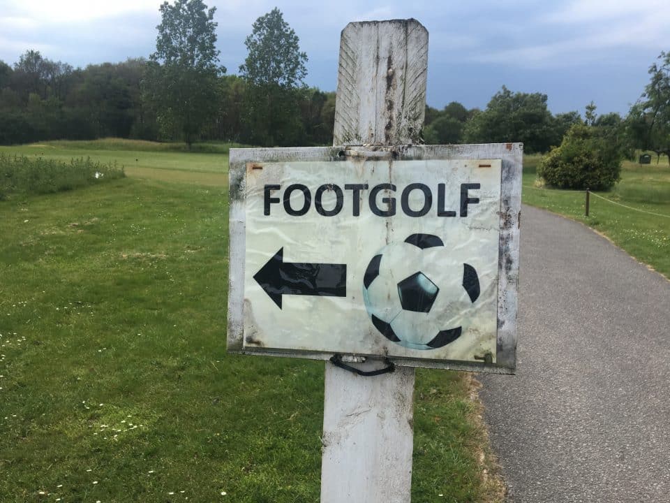 Footgolf Sign