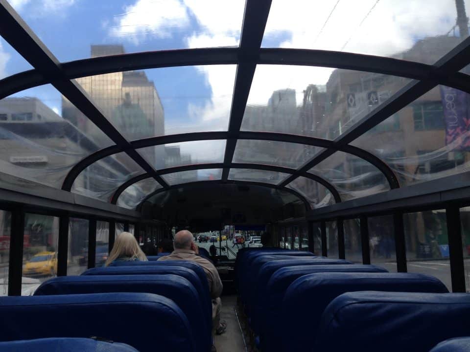 We recommend the open roofed buses to see the sights