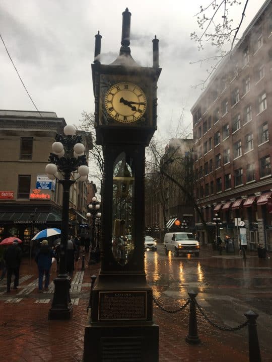 Vancouver Gastown Steam Clock