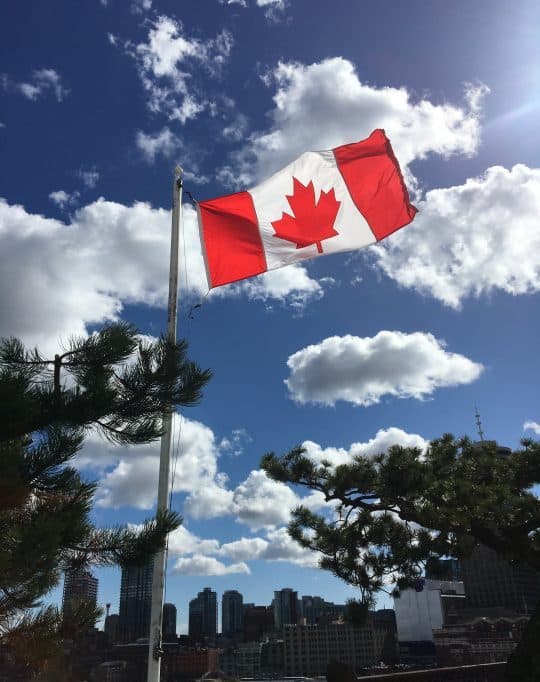 Vancouver Canada Flag