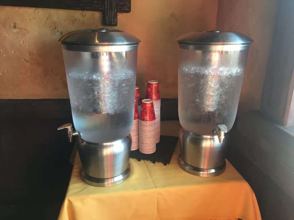 Gaston's Tavern Iced Water Station