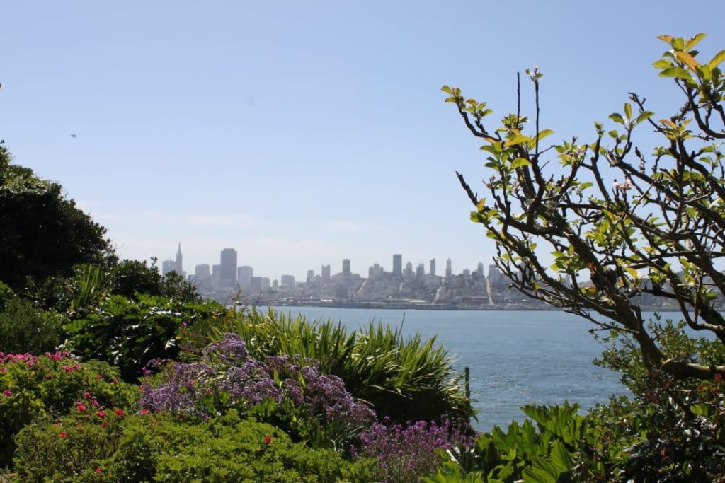 San Francisco Skyline from Alcatraz Island