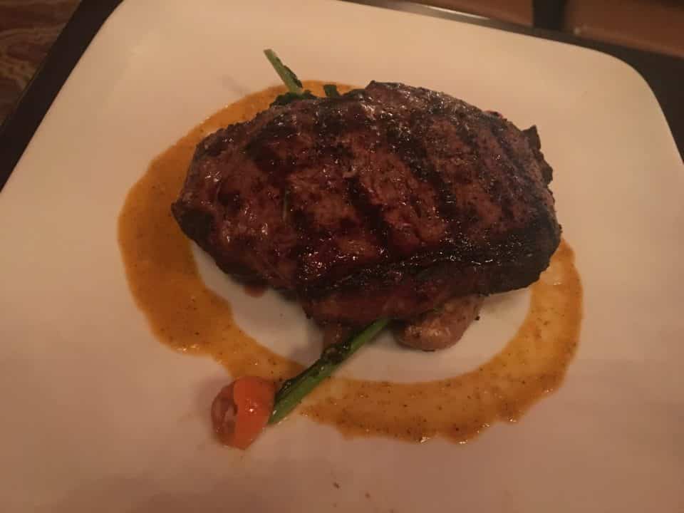 Trattoria al Forno Oak-grilled strip steak