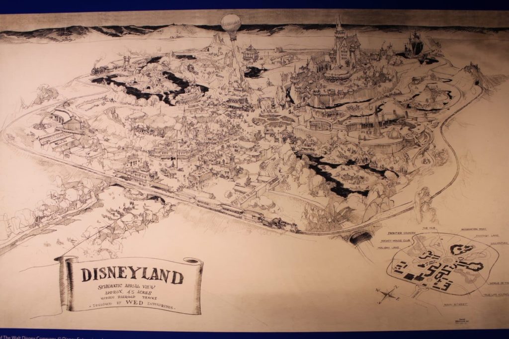 Disneyland drawings