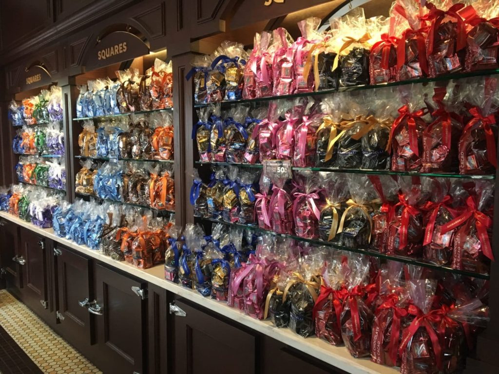 Ghirardelli Chocolate selection