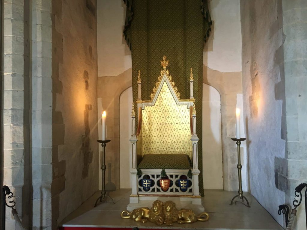 Replica of Henry III's Throne