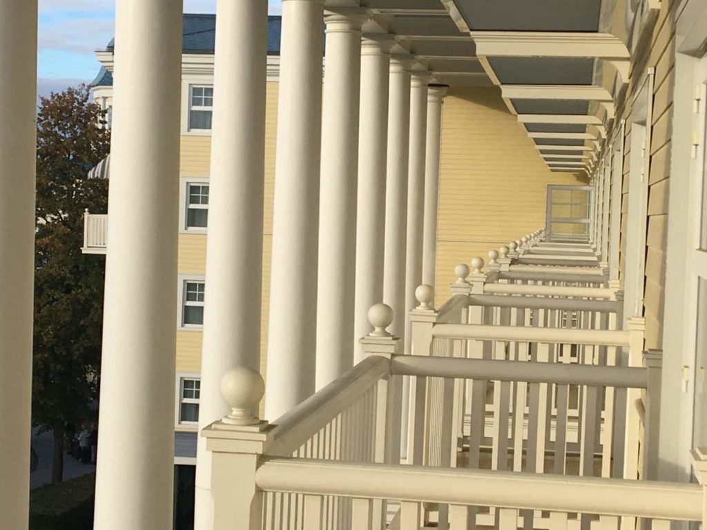 Disney Newport Bay Hotel Room Balcony