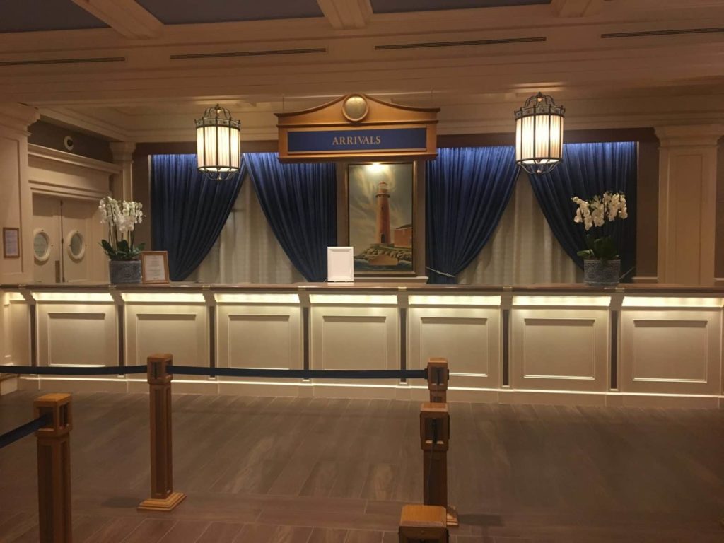 Disneyland Paris Newport Bay Hotel Reception