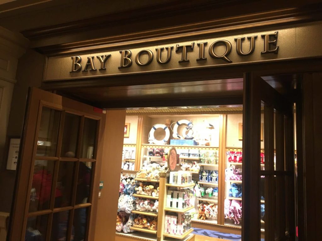 Disney Newport Bay Hotel Bay Boutique shop