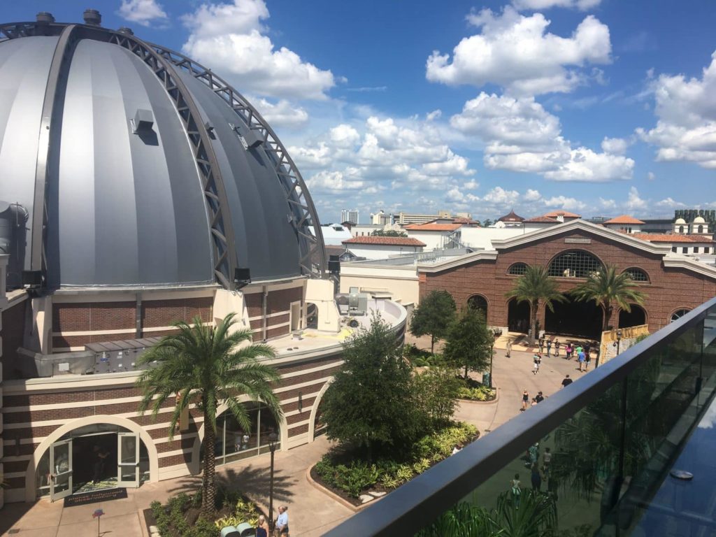 Disney Springs Coca-Cola Rooftop bar view