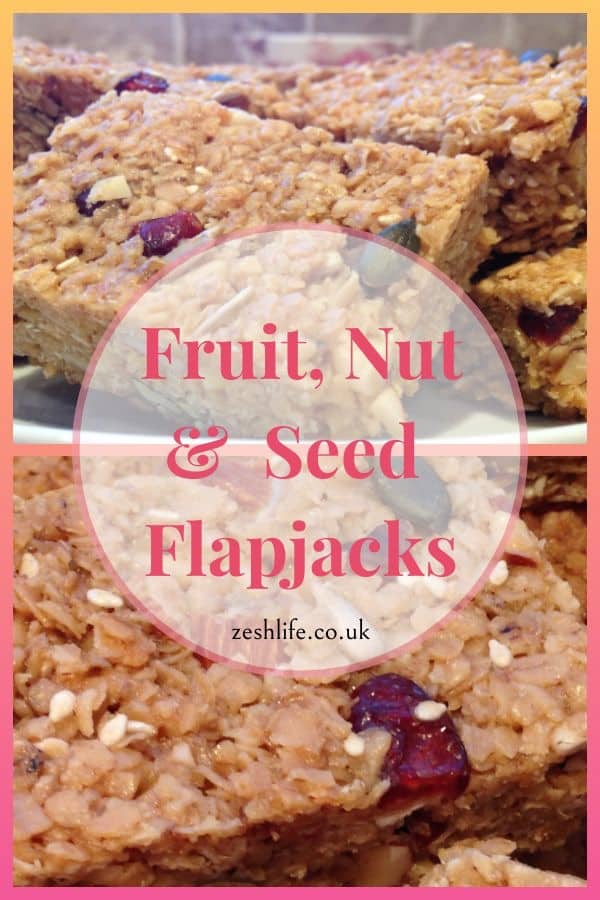 Fruit, Nut & Seed Flapjack Pin