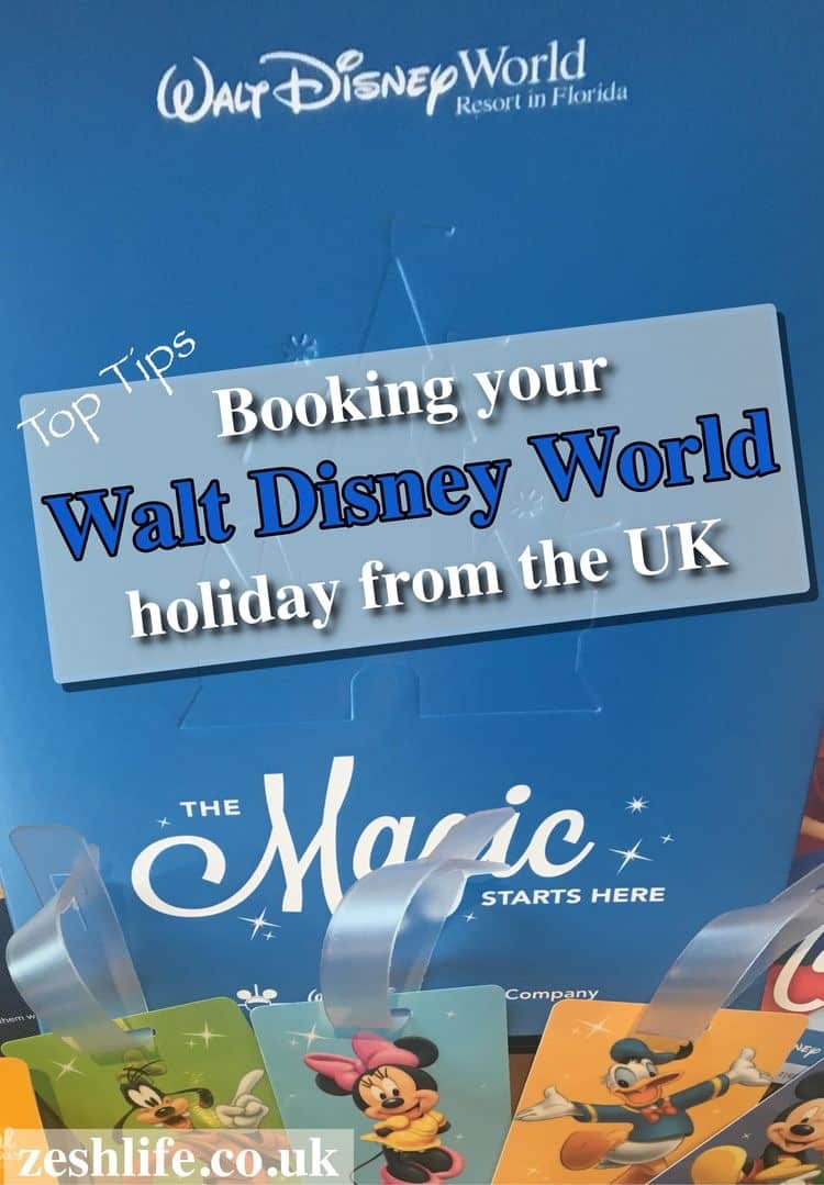 Booking Walt Disney World Pinterest Pin