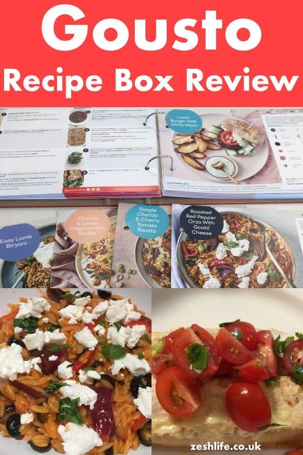 Gousto Recipe Box