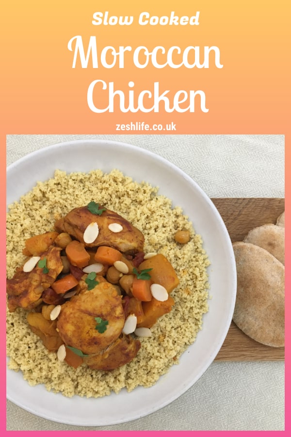 Moroccan Chicken Pinterest Pin