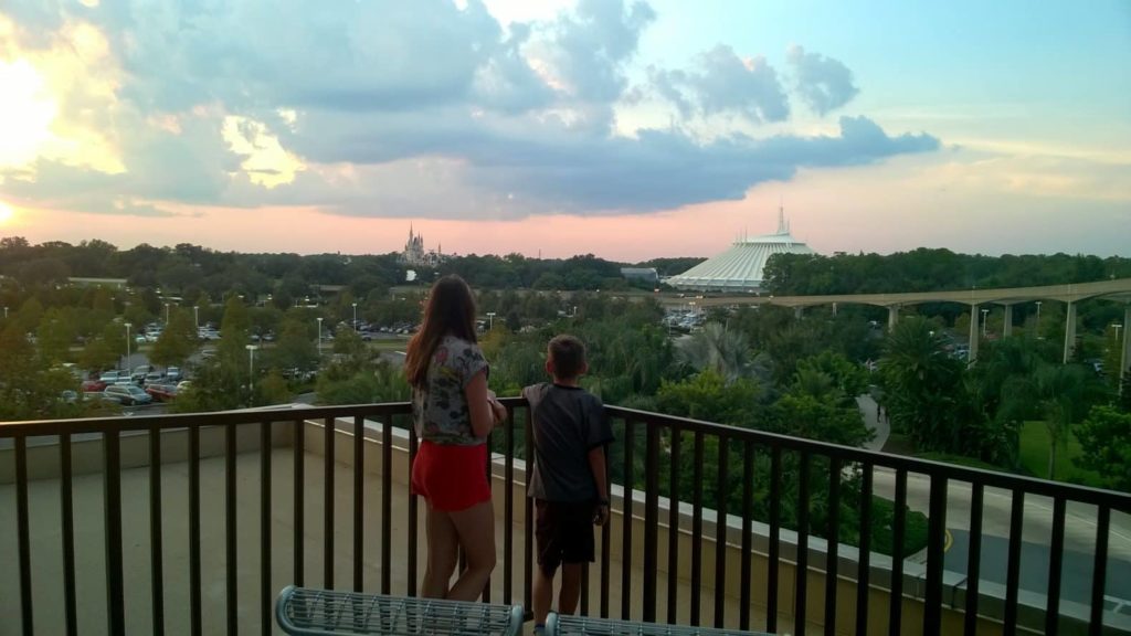 Viewing Magic Kingdom from Contemporary Resort