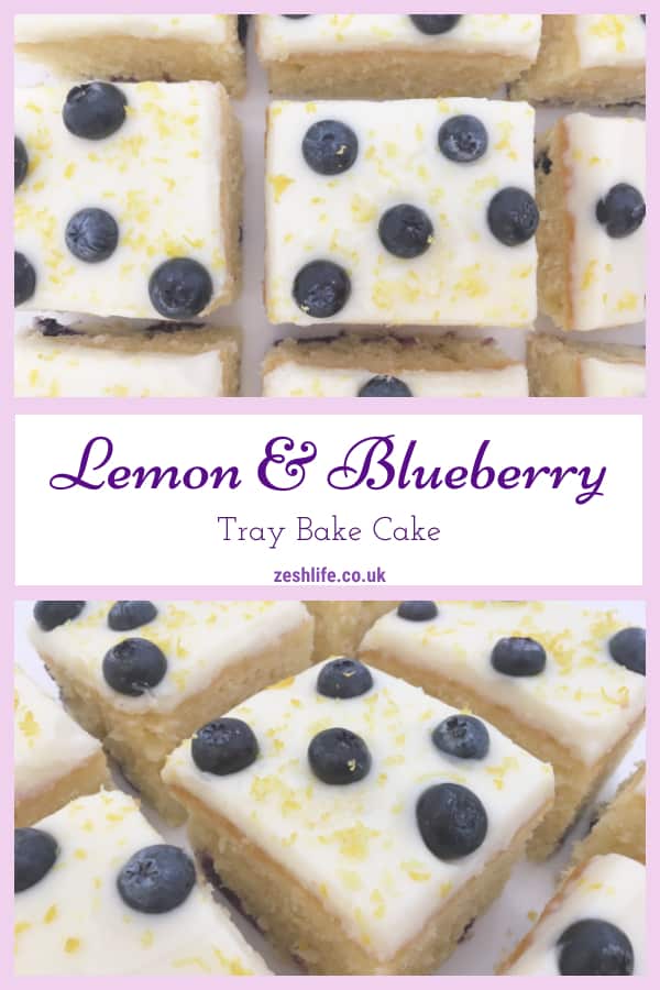 Lemon and Blueberry Pinterest Pin