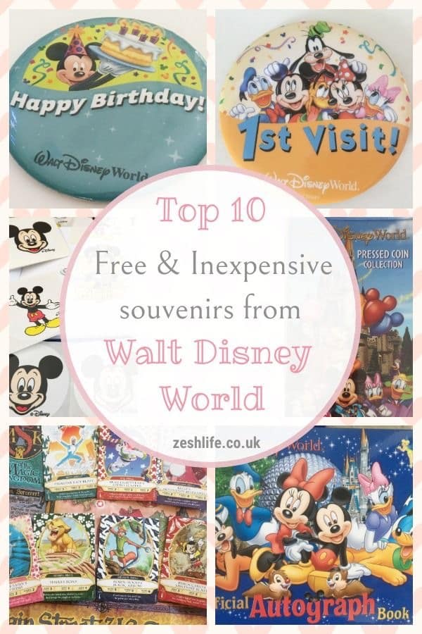 Free Disney Souvenirs Pinterest Pin