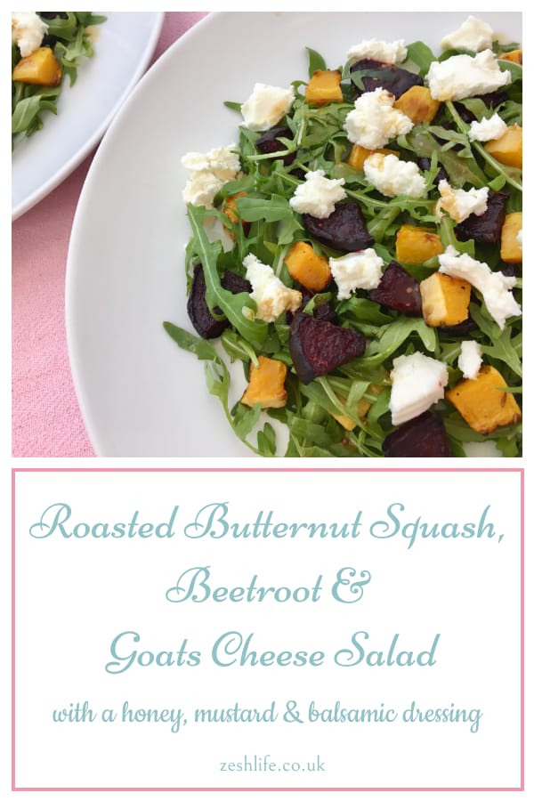 Goats Cheese salad and dressing