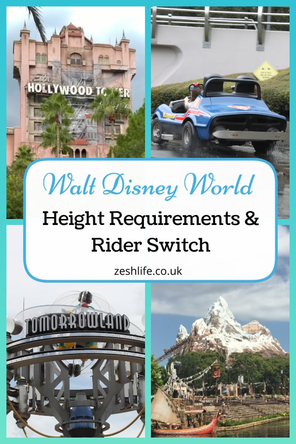 Disney Height Requirements Pinterest Pin