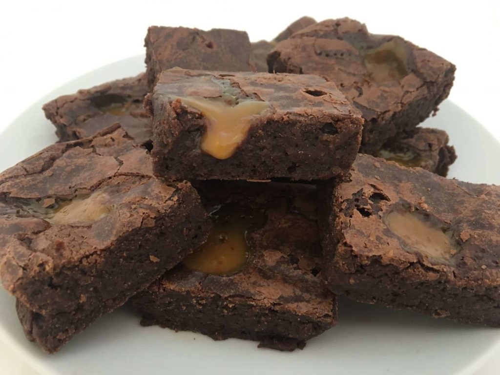 Salted Caramel Chocolate Brownie