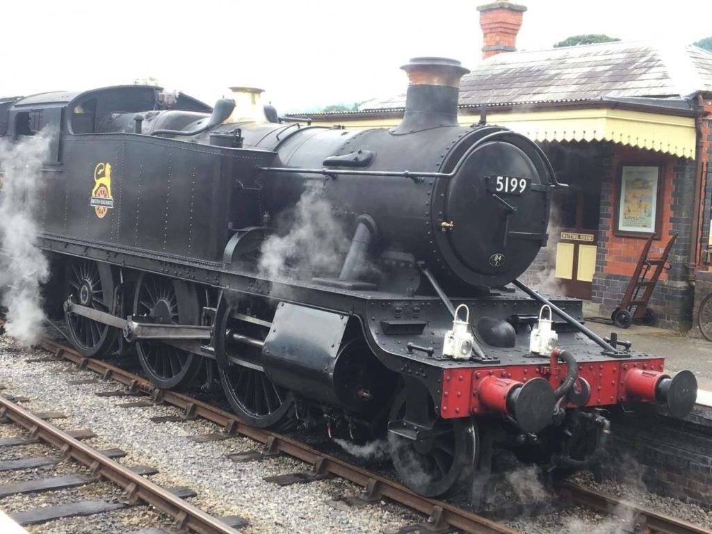 Llangollen Railway Steam Train