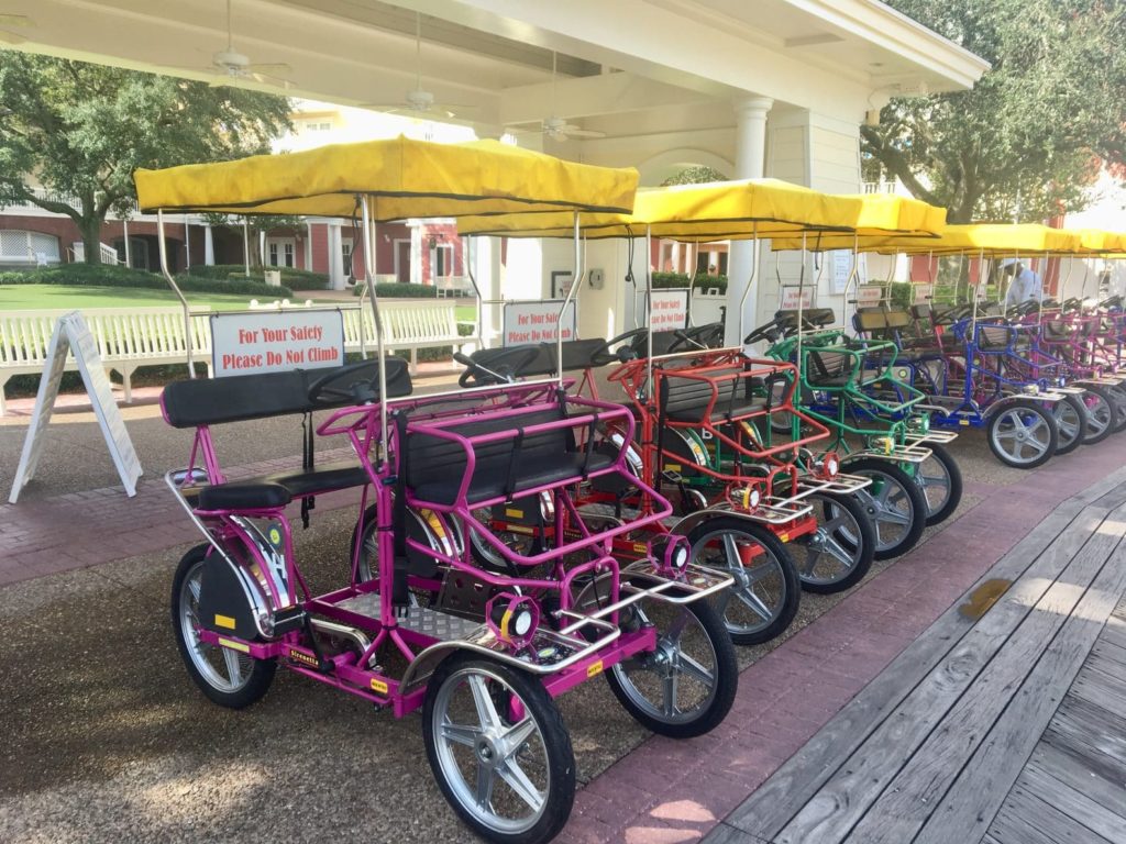 Disney's Boardwalk Surrey Bikes