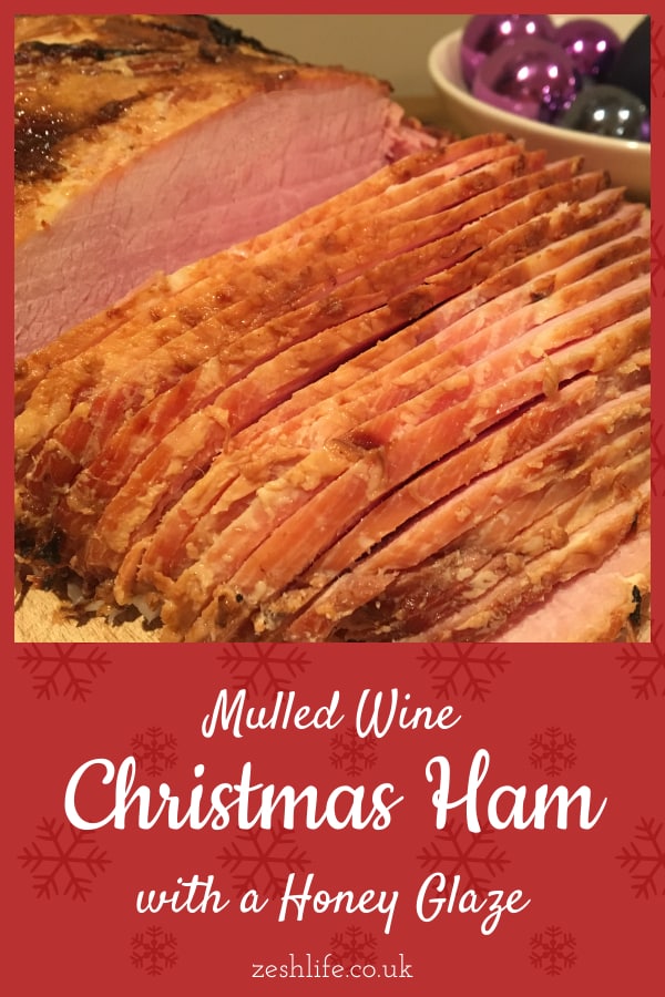 Mulled Wine Christmas Ham Recipe Pinterest Pin