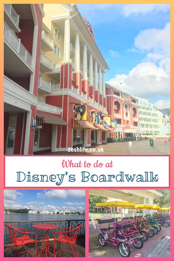 Disney's Boardwalk Pinterest Pin