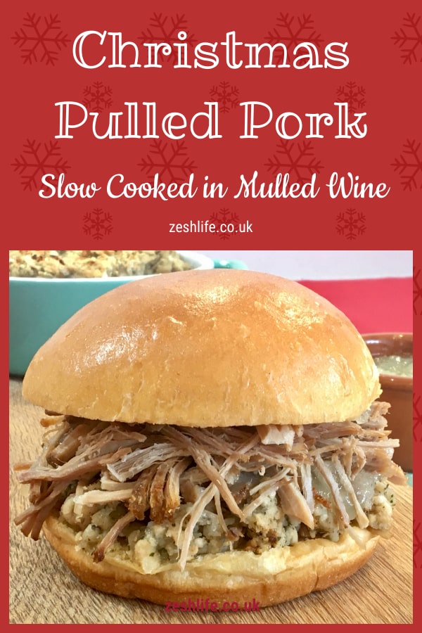 Christmas Pulled Pork Recipe Pinterest Pin