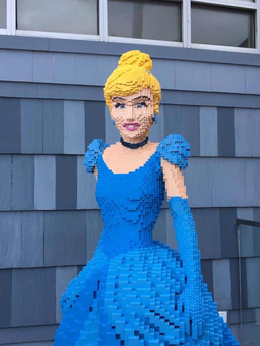 Disney Springs Lego Cinderella