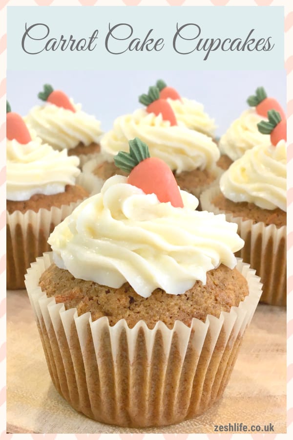 Carrot Cake Cupcakes Pin