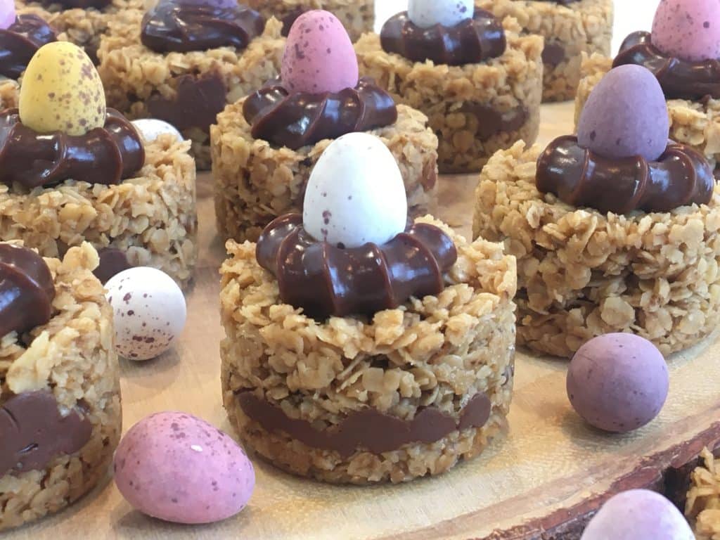 Easter Nutella Flapjack Sandwich