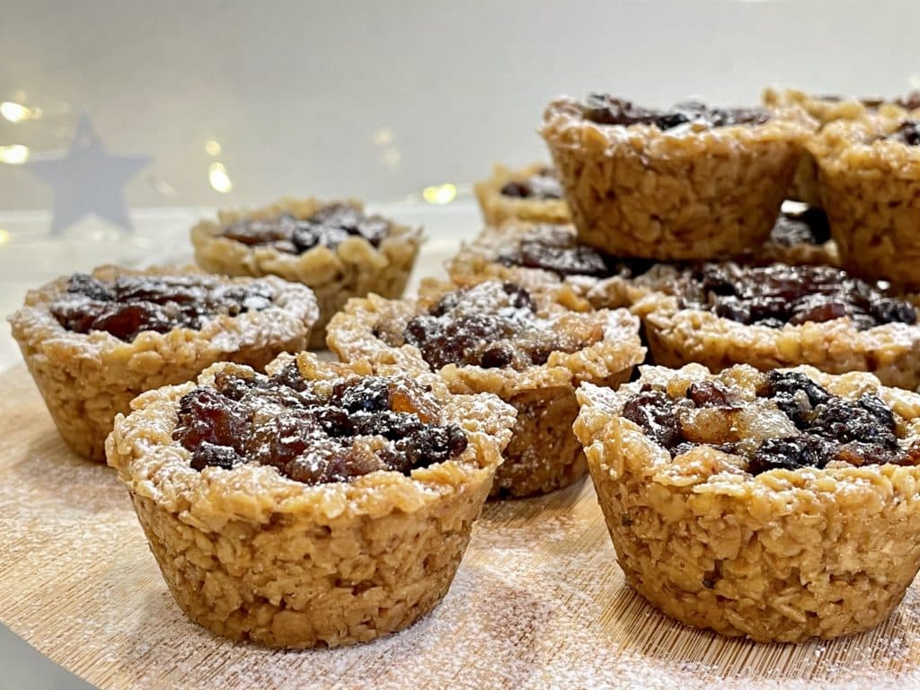 Mincemeat Flapjack Cups Recipe