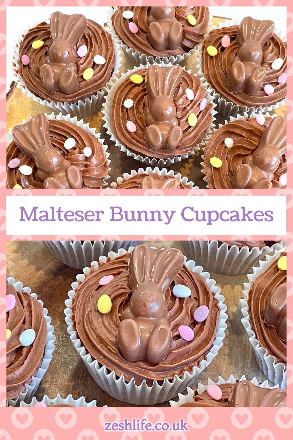 Malteser Bunny Cupcake Recipe