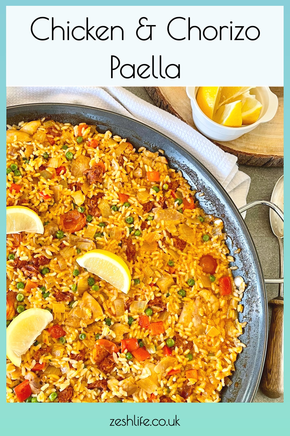 Chicken Chorizo Paella Recipe Pinterest