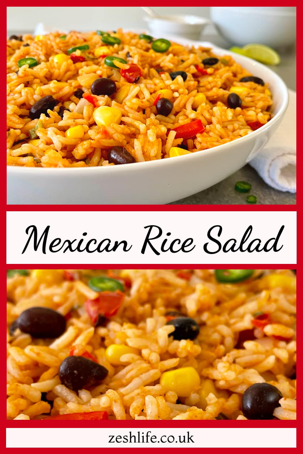 Mexican Rice Salad Recipe Pinterest