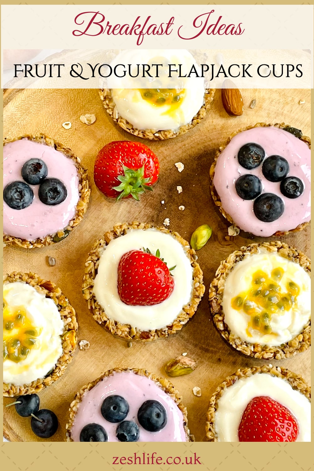 Flapjack Breakfast Cups Pinterest