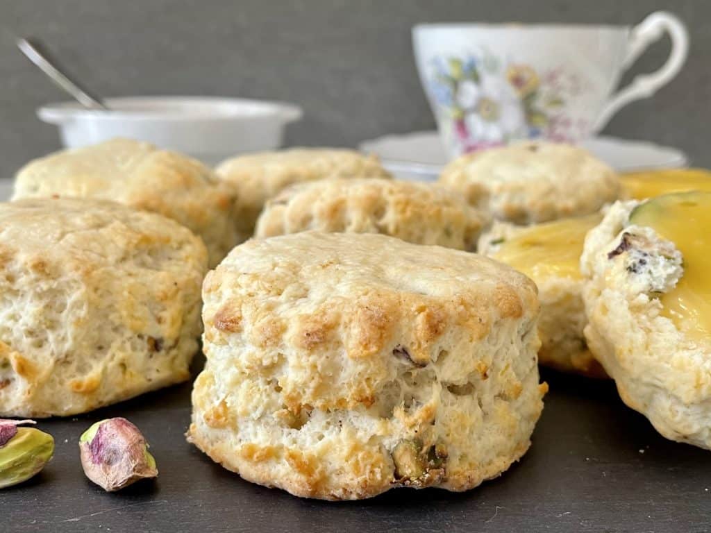 Lemon & Pistachio Scones Recipe