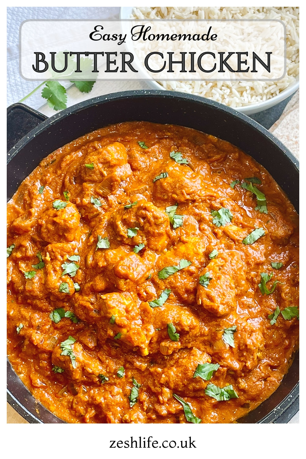 Butter Chicken Pinterest Pin