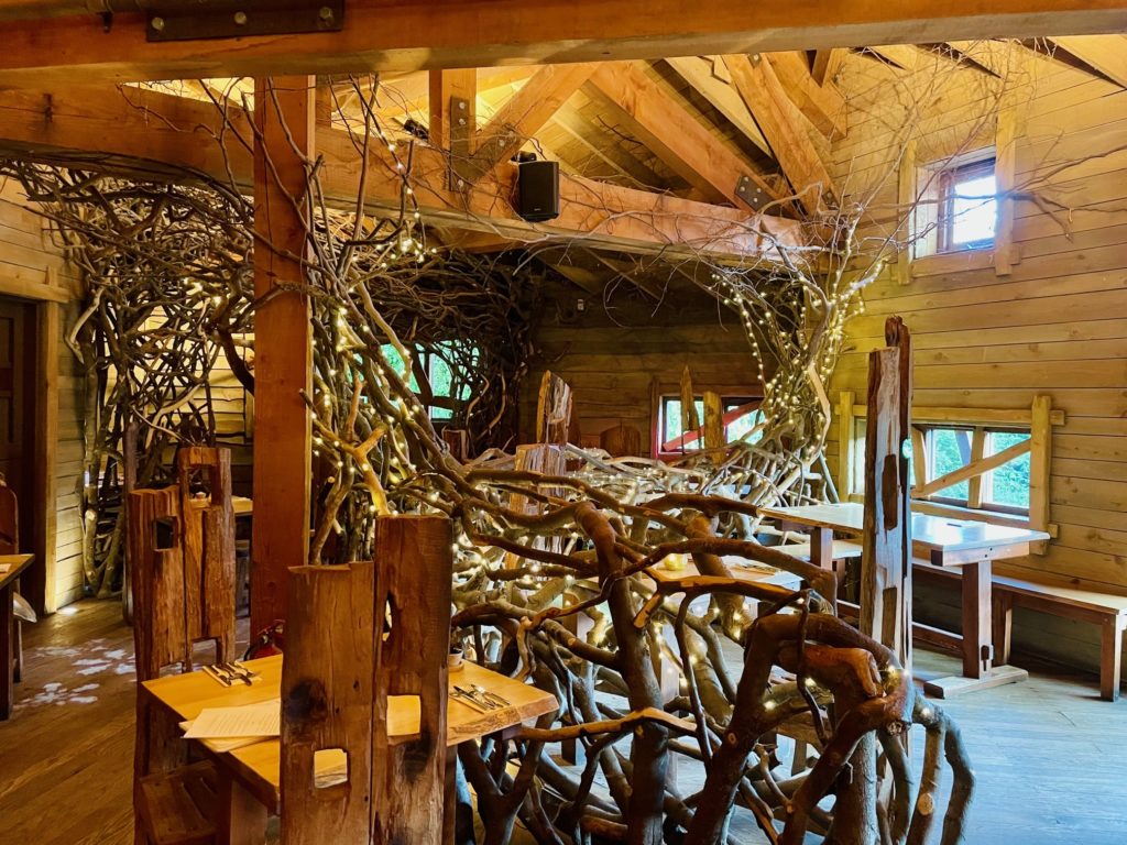 Alnwick Gardens Treehouse Restaurant Interior