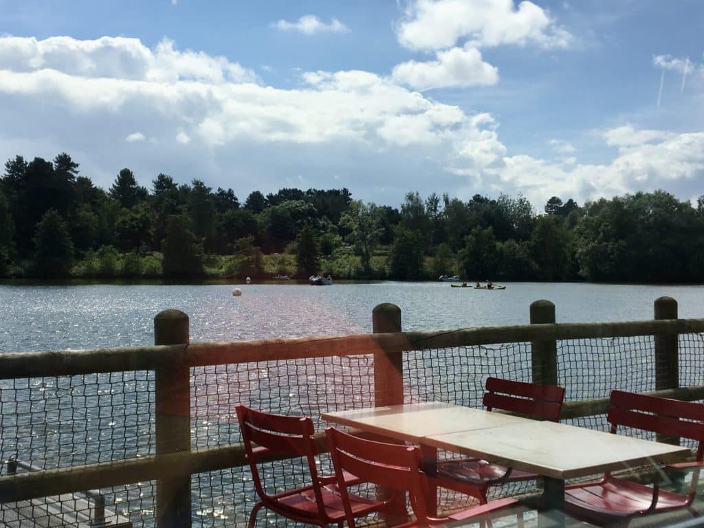 Center Parcs Sherwood Forest Pancake House lake view