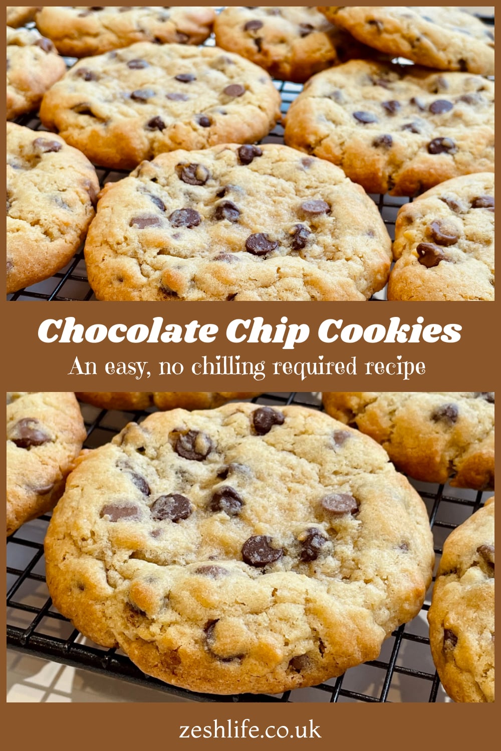 Chocolate Chip Cookies Pinterest Pin