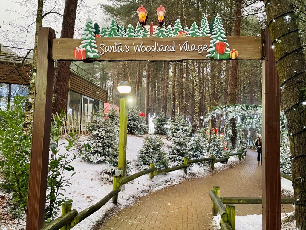 Center Parcs Santa's Woodland Village Entrance