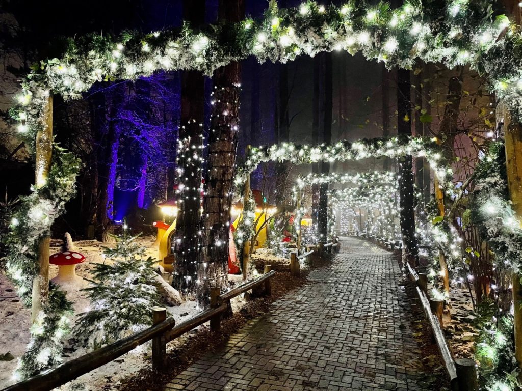 Center Parcs Santa's Woodland Village Walkway