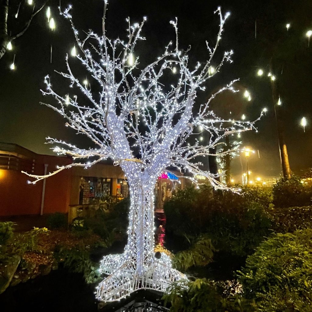 Center Parcs Winter Wonderland Light Tree