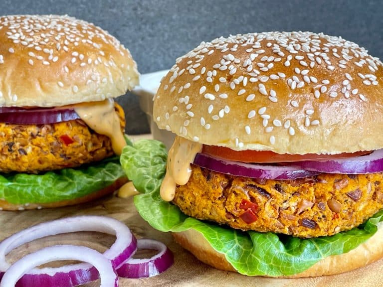 Air Fryer Spicy Bean Burgers Zeshlife