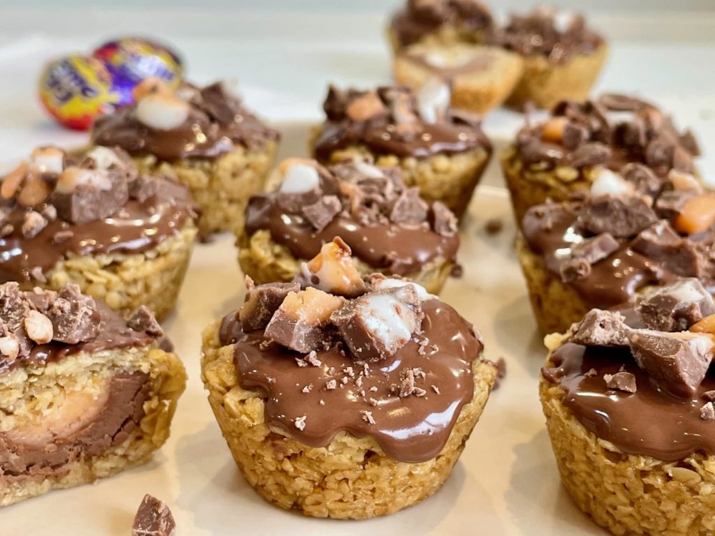 Creme Egg Flapjack Cups Recipe